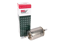 Фильтр топливный 2123 BIG (GB-332PL) под штуцер (пластик)