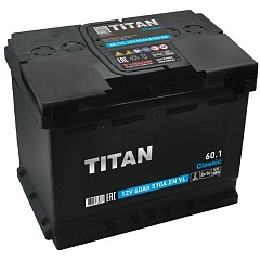 АКБ TITAN Classic 60 А/ч прямая полярность