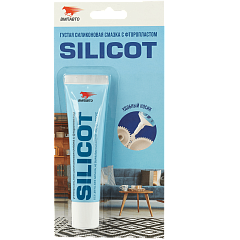 Смазка силиконовая SILICOT 30гр. с фторопластом (2301)