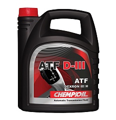 Масло CHEMPIOIL ATF D-III для ГУР и АКПП синт.4л.