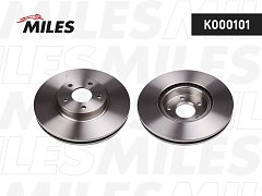 Диск тормозной для Ford Mоndeo/передний/K000101/MILES