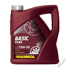 Масло Mannol Basic Plus 75W90 GL4 4л. 8108