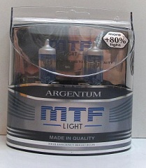 Лампы H7 12V55W MTF Argentum +130% (2шт)