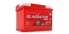 АКБ GLADIATOR EFB 60 А/ч обратная полярность