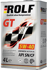 Масло ROLF S7 GT 5W40 Acea A3/B4 синт.4л.металл