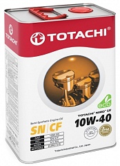Масло TOTACHI NIRO LV 10W40 п/синт.4л.