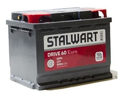 АКБ STALWART Drive 60 А/ч обратная полярность