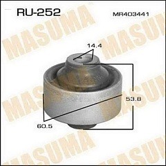 Колодки передние для Mitsubishi Lancer 03- (1.3-1.8) Outlander 03-12 (2.0-2.4)/MS3469/MASUMA