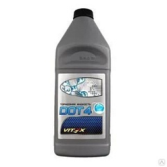 Жидкость тормозная Vitex Dot-4 910г