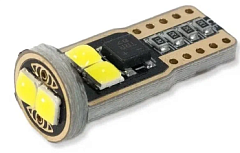 Светодиод 12V5W без цоколя (6 диода) БЕЛЫЙ SMD черный корпус