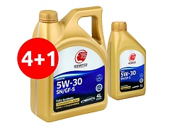 Масло Idemitsu SN/GF-5 5W30 синт. АКЦИЯ 4+1л.
