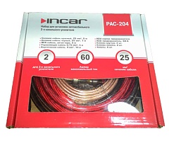 Набор подключения усилителя INCAR PAC-204