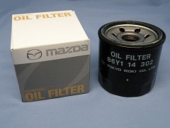Фильтр масляный для Mazda3/323/626/CX5 2.0/B6Y114302A/MAZDA