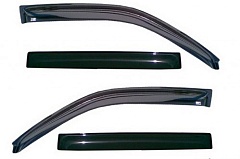 Дефлектор Nissan Qashai II/к-кт 4 шт/VORON GLASS