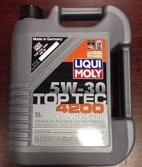Масло LIQUI MOLY TOP TEC 4200 5W30 SP C3 5л (39042)