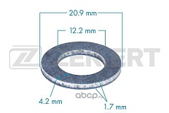 Прокладка сливной пробки Toyota/BMW/Pegeot/BE3570/ZEKKERT