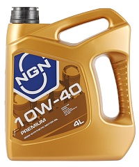 Масло NGN A-Line Premium SL/CF 10W40 п/с 4л