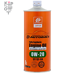 Масло Autobacs Engine Oil FS 0w20 SP/GF-6A син.1л.(оранж.канистра)