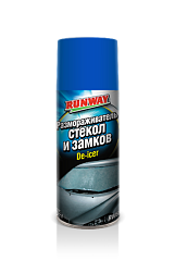 Размораживатель стекол и замков Runway 400мл (RW6084) аэрозоль