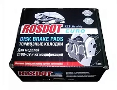 Колодки передние 2108 ROSDOT EURO