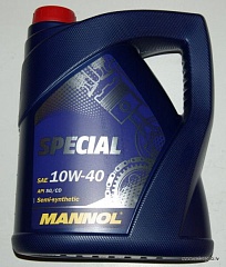 Масло Mannol Special 10W40 п/синт. 4л.7509