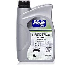 Масло Nord Oil Premium N дизель 5w40 SN/CFсинт. 1л