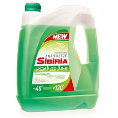 Антифриз Sibiria G-11 зеленый 5л.