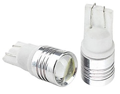 Светодиод 12V5W без цоколя БЕЛЫЙ линза 2 SMD