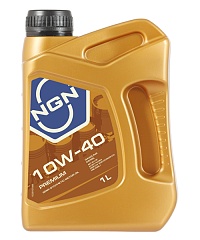 Масло NGN Premium SL/CF 10W40 п/с 1л