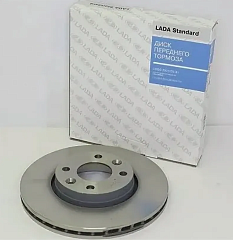 Диск тормозной для Lada Largus 16v/Vesta под колод.без пруж./перед./260*22/LS000350107081/LADA