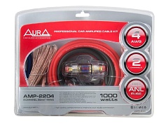 Набор подключения усилителя AURA AMP 2204