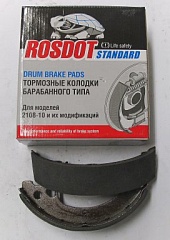 Колодки задние для 2108 ROSDOT STANDART