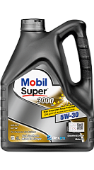 Масло Mobil Super 3000 XE 5W30 синт. 4л
