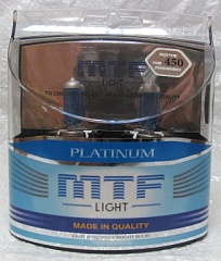 Лампы H7 12V55W MTF Platinum (2шт)