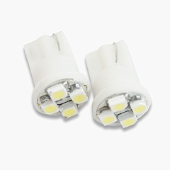 Светодиод 12V5W без цоколя (4 диода) БЕЛЫЙ SMD