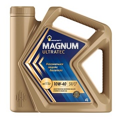 Масло Rosneft Magnum ultratec 10W40 SN/CF синт 4л.