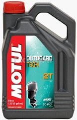 Масло Motul OUTBOARD TECH 2T синт. 5л