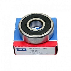 Подшипник генератора 6303.2RSH/LHT23 SKF передний 2110 нов.обр