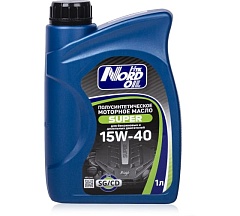Масло Nord Oil Super 15w40 SG/CD п/синт. 1л