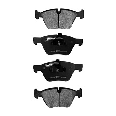Колодки передние для BMW 1 E88,E82,E81,E87/3 V E92,E90,E91/BM005/BARNETT