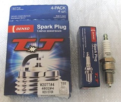 Свечи зажигания DENSO T02 8кл.инж./W20TT#4