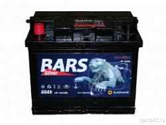 АКБ BARS 60 А/ч обратная полярность низ.