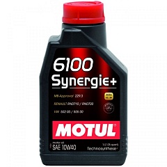 Масло Motul 6100 Synergie+ 10W40 п/синт. 1л
