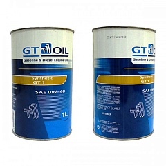 Масло GT OIL 0W40 синт. 1л