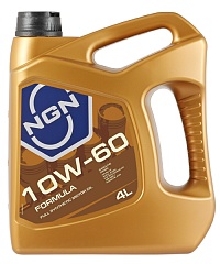 Масло NGN Formula A-Line SN/CF 10W60 синт. 4л